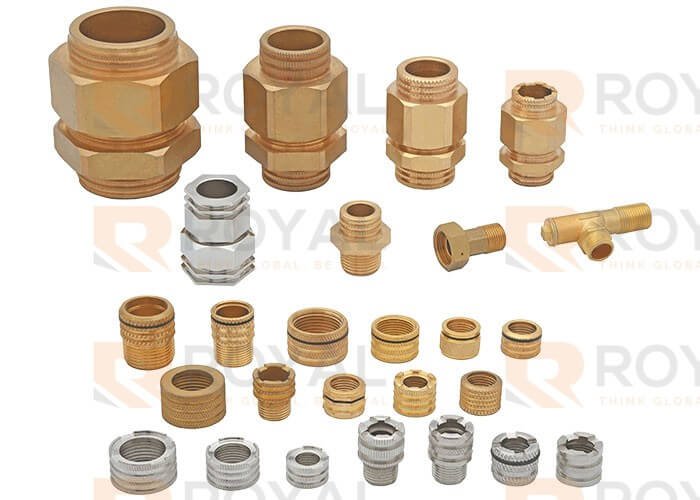 Pipe Fittings and Inserts | Royal Brass Products 
