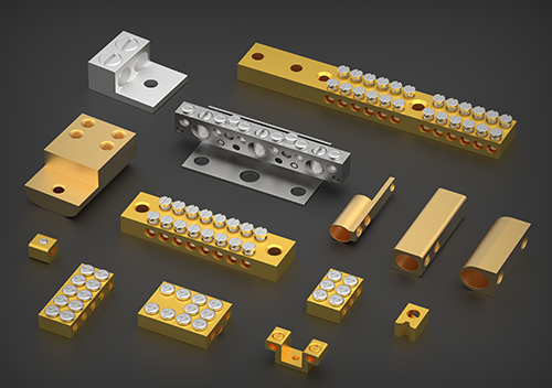 Brass Electrical & Earthing Connectors