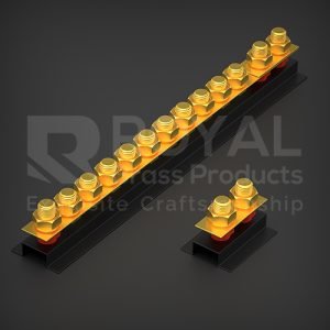 Brass Earthing Bar Connectors