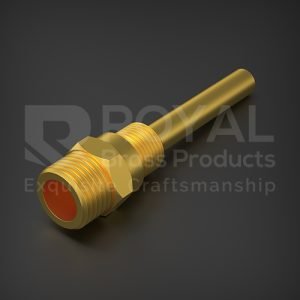 Brass Temperature Sensor Housing Thermowell